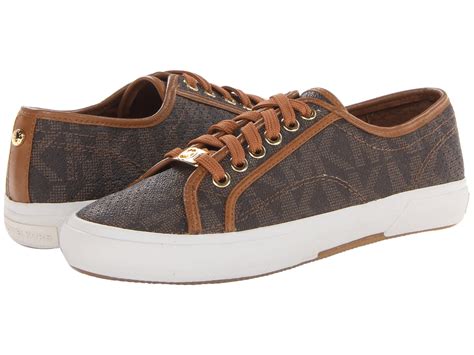 browns michael kors sneakers|michael kors brown sneakers women.